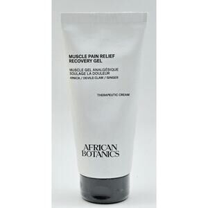 African Botanics Muscle Pain Relief Recovery Gel 2oz 60ml NEW Sealed Without Box